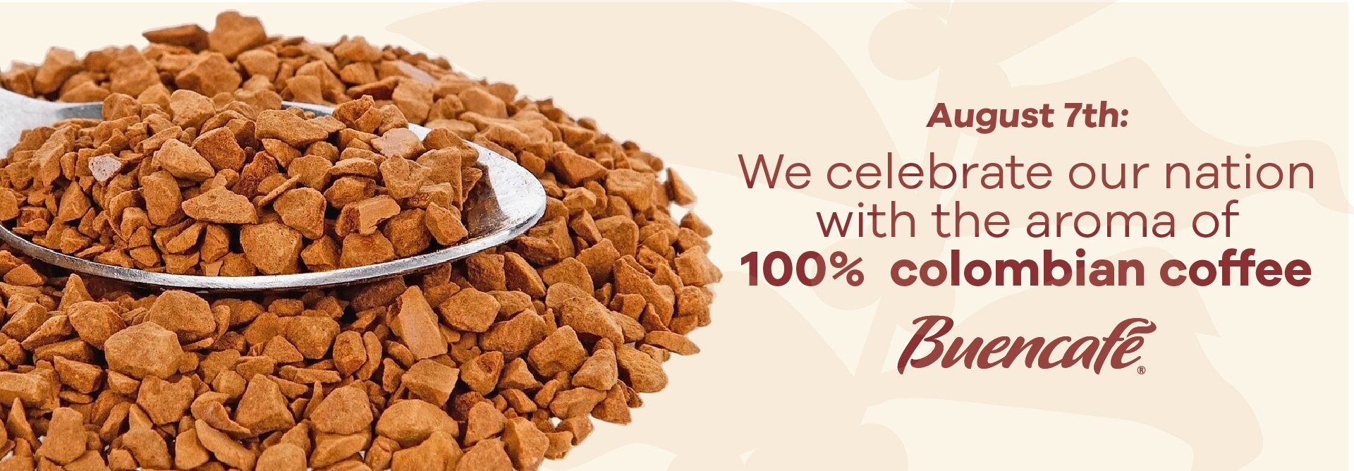 Read more about the article August 7th: We celebrate our nation with the aroma of 100% Colombian coffee