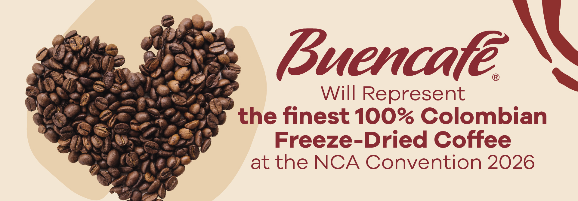 Read more about the article Buencafé Will Represent the Finest 100% Colombian Freeze-Dried Coffee at the NCA Convention 2026